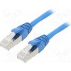 síťový kabel Lapp 24441333 Patch, ETHERLINE® Cat.6a,S/FTP, 6a, lanko, Cu, LSZH, 1m, modrý