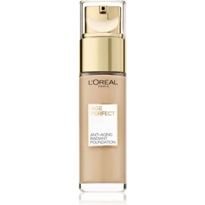 L'Oréal Paris Age Perfect omlazující a rozjasňující make-up 130 Golden  Ivory 30 ml od 365 Kč - Heureka.cz