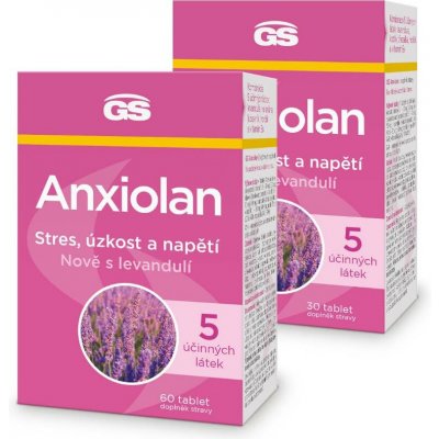 GS Anxiolan s levandulí 90 tablet – Hledejceny.cz