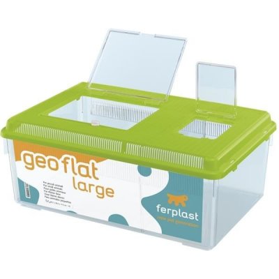 Ferplast Terárium plast Geo Flat Large 46,7 x 30,5 x 17,5 cm