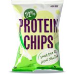 Big Boy Proteinové chipsy s příchutí jarní cibulky a smetany 50 g – Zbozi.Blesk.cz