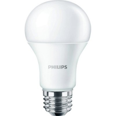 Philips LED žárovka E27 A60 10W 75W studená bílá 6500K – Zbozi.Blesk.cz