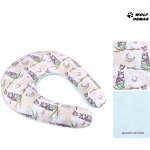 Bellatex Povlak na kojící polštář na zip sovičky na větvi – Zboží Mobilmania