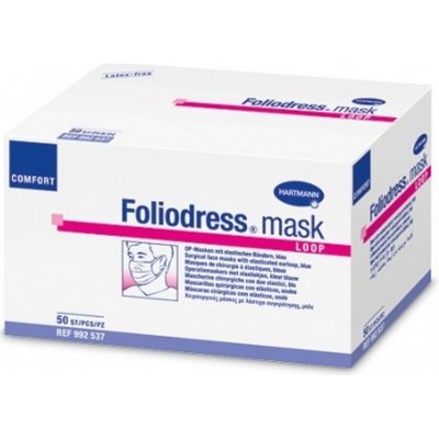 Hartmann Ochranné roušky Foliodress Mask Loop II 50 ks – Hledejceny.cz