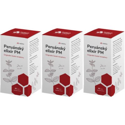PM Peruánský antivirový elixír 3 x 60 tablet – Hledejceny.cz