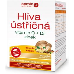 Cemio Hlíva s Vitaminem C a D3 90 tablet