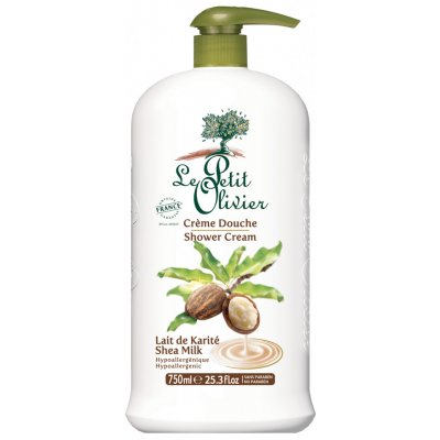 Le Petit Olivier sprchový krém Bambucké mléko 750 ml – Zboží Mobilmania