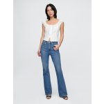 GAP Džíny High Rise '70s Flare Tmavě modré – Sleviste.cz