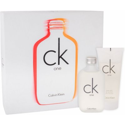 Calvin Klein CK One unisex EDT 100 ml + sprchový gel 100 ml dárková sada – Zboží Mobilmania