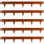 Unigardia obrubník s hroty 15 cm x 10 m corten 1 ks – Sleviste.cz