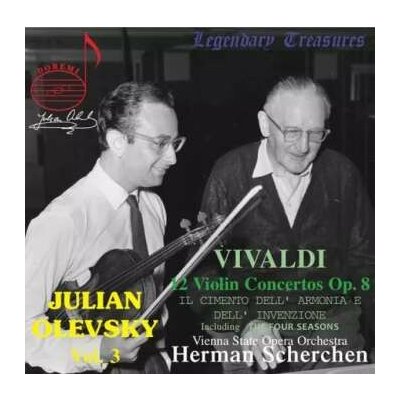 Antonio Vivaldi: 12 Violin Concertos Op.8 'Il Cimento Dell'Armonia E Dell'Invenzione" 2 CD – Hledejceny.cz
