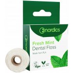 Nordics Dentální nit Fresh Mint z kukuřičného škrobu 50 m – Zboží Dáma