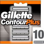 Gillette Contour Plus 10 ks – Zbozi.Blesk.cz