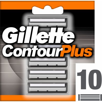 Gillette Contour Plus 10 ks – Zbozi.Blesk.cz