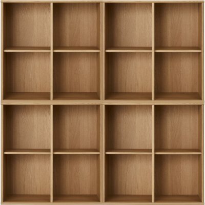 Hammel Furniture Mistral knihovna přírodní 140x140x27 cm – Zboží Mobilmania