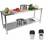 Royal Catering Nerezový Stůl RCAT-200/60-S – Sleviste.cz