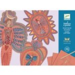 Djeco Vyškrabávací obrázky Andělé – Zboží Dáma