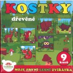 Teddies kostky kubus Moje první lesní zvířátka – Zbozi.Blesk.cz