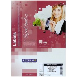 Rayfilm R0504.1123G samolepící A4 210x297 lesklé bílé 10 listů