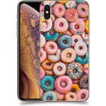 Acover Kryt na mobil Apple iPhone XS Max - Donuts – Hledejceny.cz