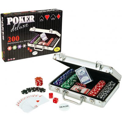 ALBI HRA Poker Deluxe 200 žetonů alp50