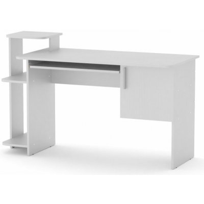 Max-i PC stůl SKM-03 bílá – Zboží Mobilmania