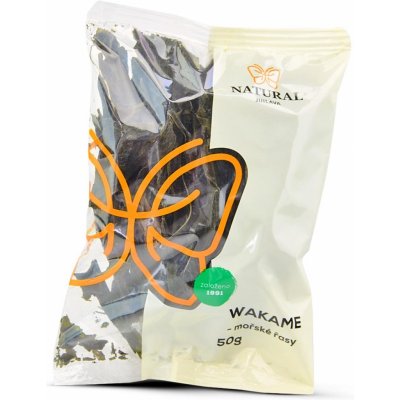 Natural Jihlava Mořské řasy Wakame Natural 50 g – Zbozi.Blesk.cz