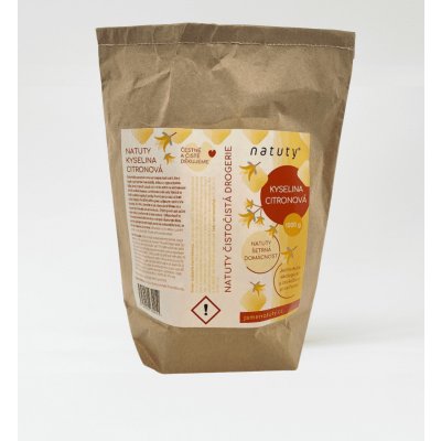 Natuty Kyselina citronová 1 kg – Zboží Dáma