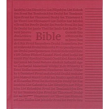 Česká biblická společnost Poznámková Bible korálová