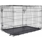 Dog Fantasy Klec skládací 2 dveře XL 106 x 69 x 77 cm – Sleviste.cz
