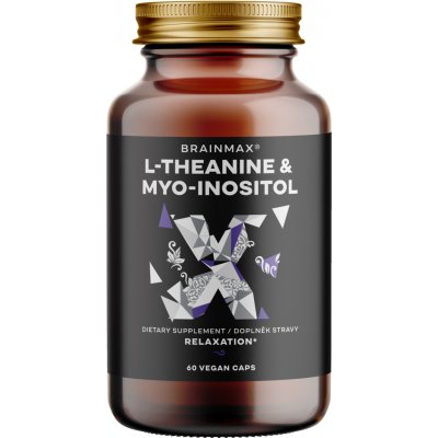 BrainMax L-Theanine & Myo-Inositol 60 rostlinných kapslí – Hledejceny.cz
