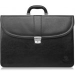 Paolo Peruzzi kožená pánská aktovka S-42 černá – Zboží Dáma