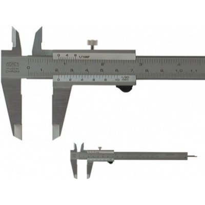 SOMET 160/0,05mm, aretace šroubkem, plochý hloubkoměr – Hledejceny.cz