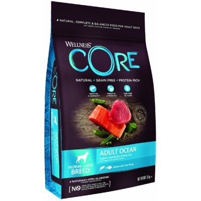Wellness Core Adult Ocean pro velké a střední psy- losos a tuňak 10 kg