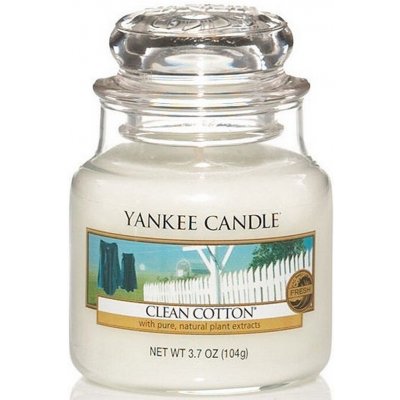 Yankee Candle Clean Cotton 104 g – Zboží Mobilmania