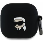 Karl Lagerfeld 3D Logo NFT Karl Head Silikonové Pouzdro pro AirPods 4 KLA4RUNIKK – Zboží Živě