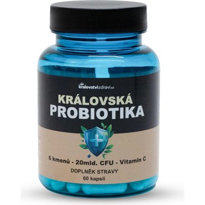 Kralovstvizdravi.cz Královská Probiotika komplex laktobacilů a bifidobakterií 60 kapslí – Hledejceny.cz