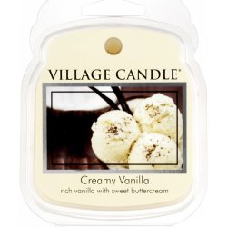 Village Candle vonný vosk Vanilková zmrzlina Creamy Vanilla 62 g