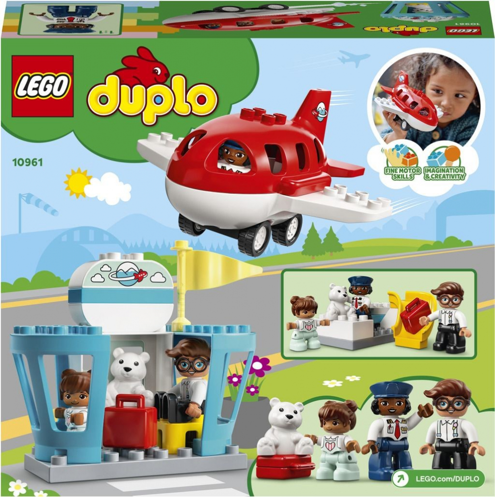 LEGO® DUPLO® 10961 Letadlo a letiště od 1 279 Kč - Heureka.cz