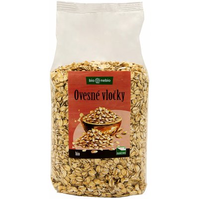 Bio Nebio Bio ovesné vločky české 500 g – Zboží Dáma