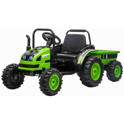 Beneo elektrický Traktor Power s vlečkou zelená – Zboží Mobilmania