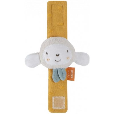 BABY FEHN Chrastící náramek ovečka FehnNatur 3.0 – Sleviste.cz
