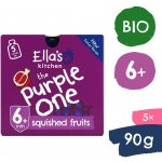 Ella's Kitchen BIO Purple one ovocné pyré s černým rybízem 5 x 90 g – Hledejceny.cz