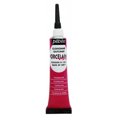 Pébéo Porcelaine 150 kontura 20 ml červená – Hledejceny.cz