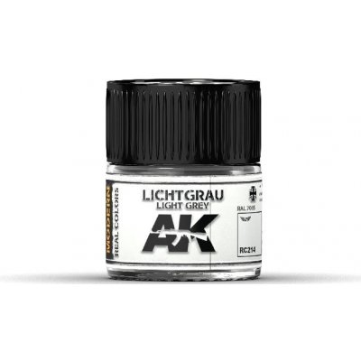 AK Real Colors Lichtgrau Light Grey RAL 7035 10 ml. – Zboží Mobilmania