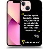 Pouzdro a kryt na mobilní telefon Apple Pouzdro Picasee ULTIMATE CASE Apple iPhone 13 mini - Kazma - SVĚT PATŘÍ TĚM, CO SE NEPOSEROU