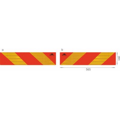 Reflexní tabule TW-S2 / RF 101-01W-89 (2 ks) Amio – Hledejceny.cz
