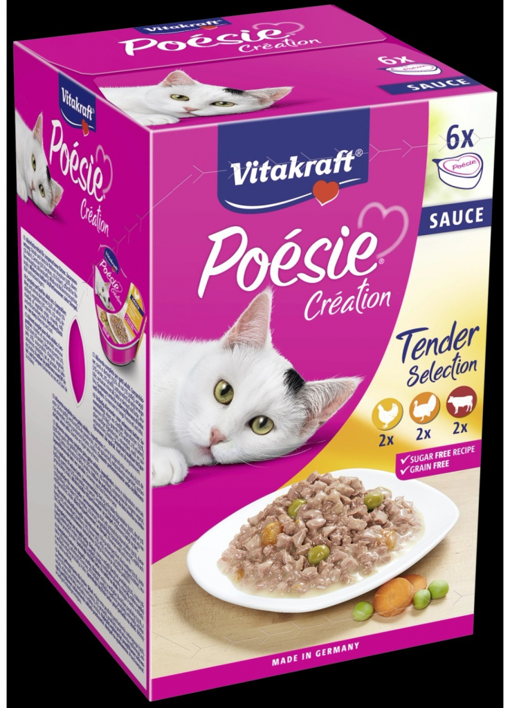 Vitakraft Poésie v omáčce 6 x 85 g