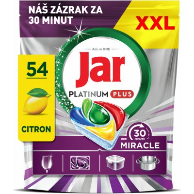 Jar Platinum Plus 30 Minute Miracle kapsle do myčky 54 ks – Zboží Dáma