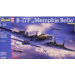 Revell Plastic ModelKit letadlo 04279 B-17FMemphis Belle 1:72 – Zboží Dáma